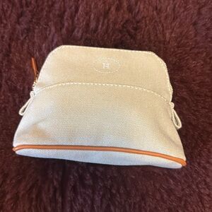 Baby blue Hermes Pouch